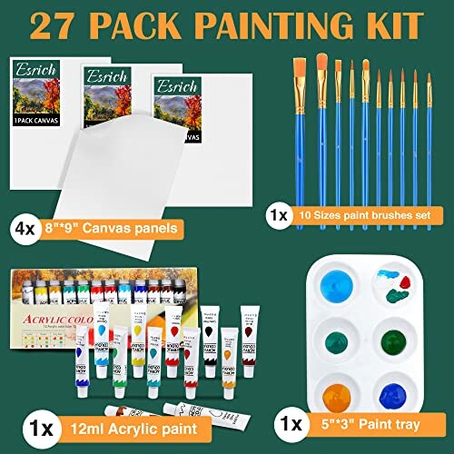 ESRICH Acrylic Paint Set