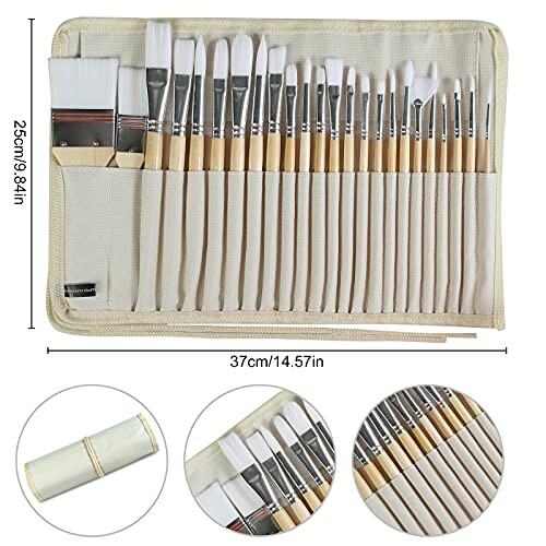 KEVIN&SASA Paint Brushes Set