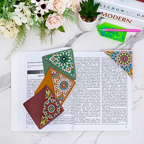Wivico Diamond Painting Bookmarks