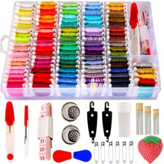 200pcs+ Embroidery Floss Kit