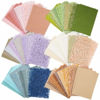 ARTSMONA Textured Scrapbook Paper Set