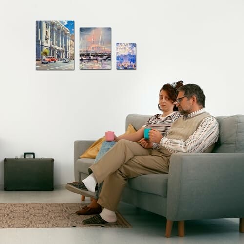 32 Packs Professional Stretched Canvas