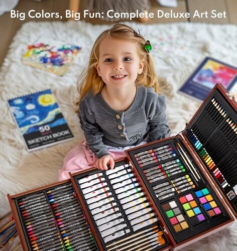 194 Piece Deluxe Art Set