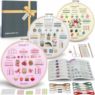 Bradove Beginner Embroidery Kit