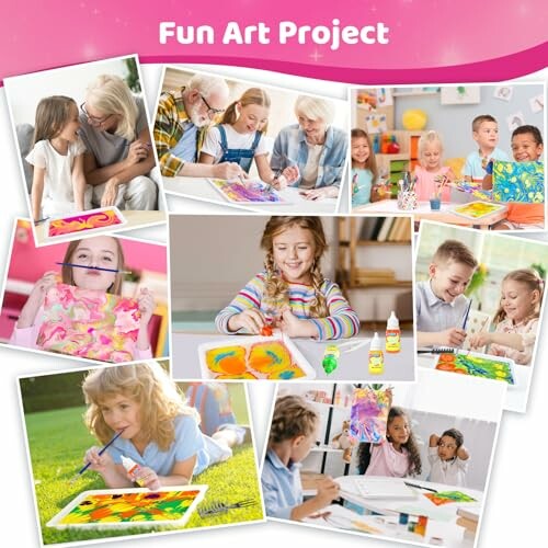 Titoclar Water Marbling Paint Kit