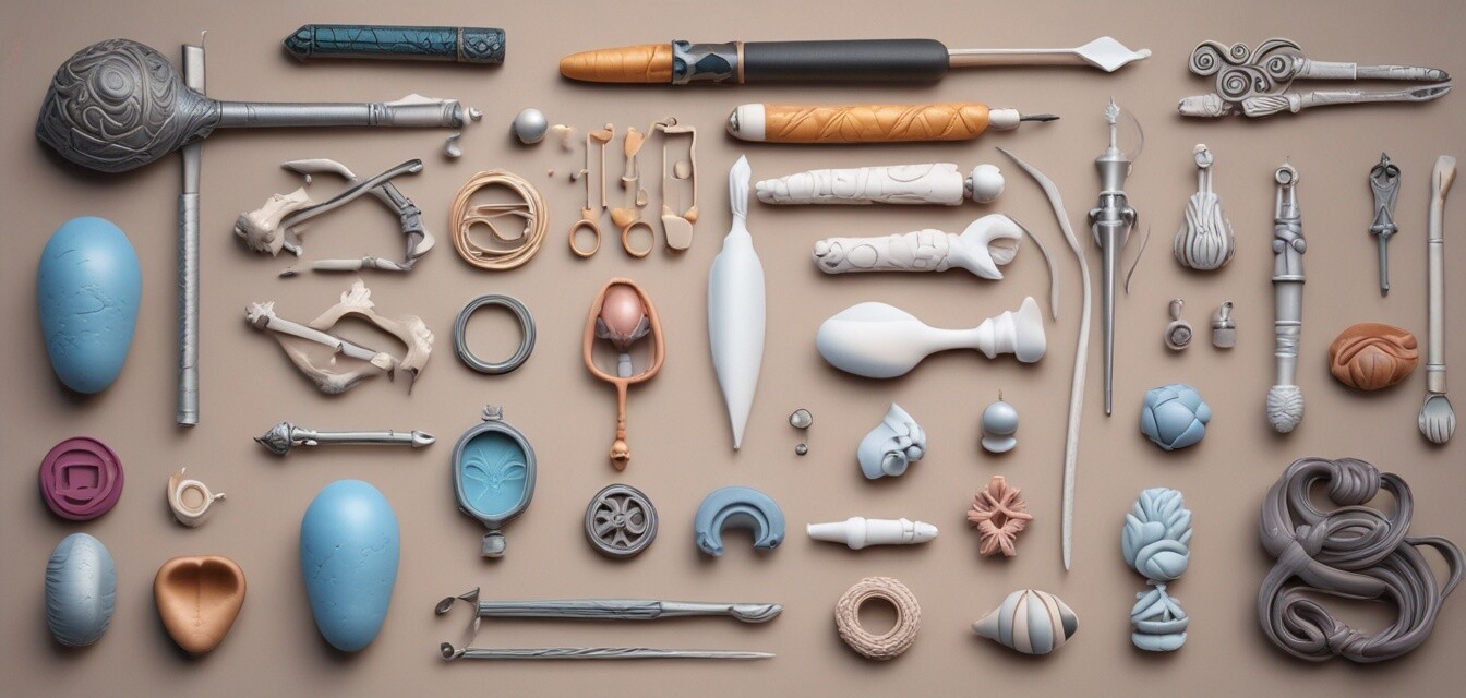 Tools for polymer clay jewelry making