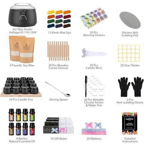 SAEUYVB Candle Making Kit