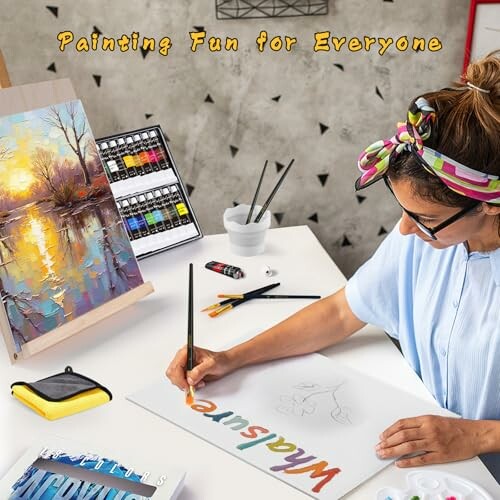 Whalsure Acrylic Paint Set